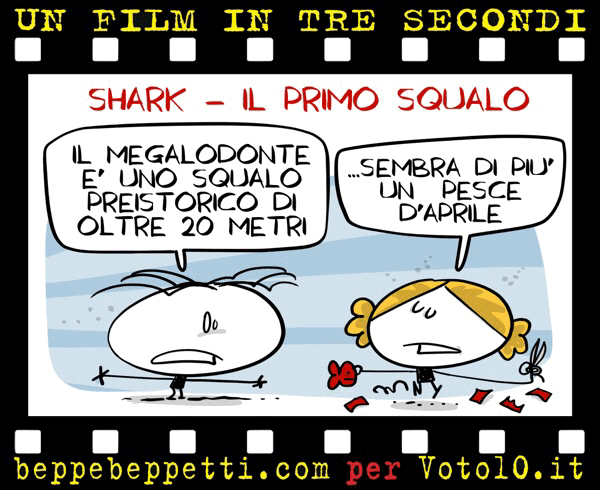 La vignetta di Shark - Il primo squalo