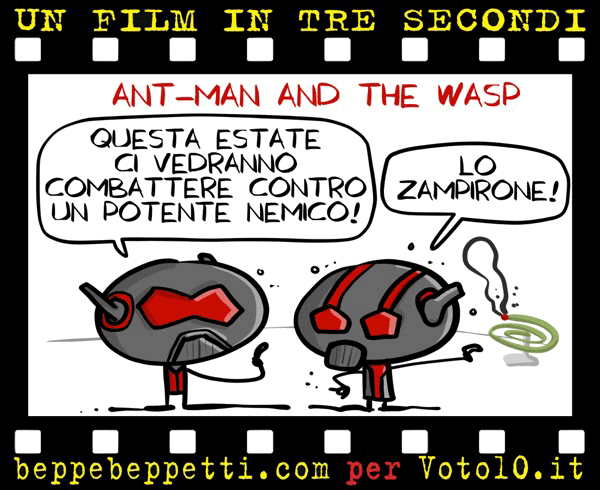 La vignetta di Ant-Man and The Wasp