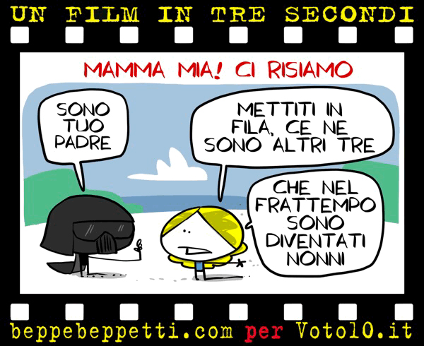 La vignetta di Mamma Mia! Ci risiamo