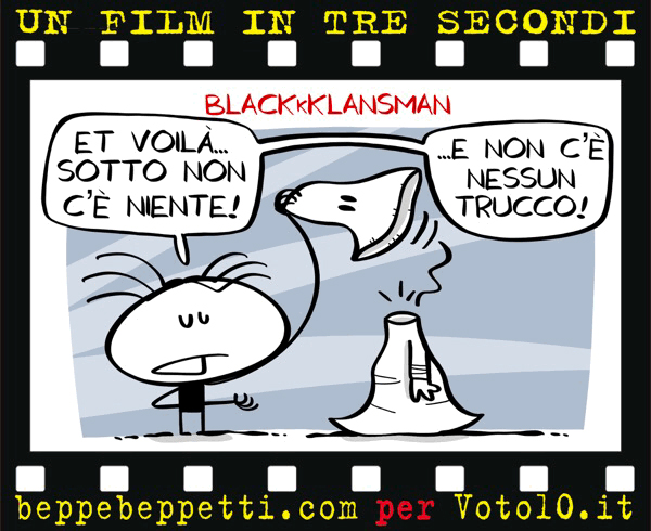 La vignetta di BlacKkKlansman