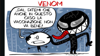 La vignetta di Venom - Un film in 3 secondi