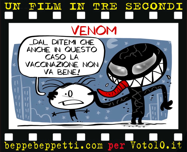 La vignetta di Venom