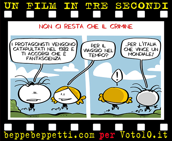 La vignetta di Non ci resta che il crimine