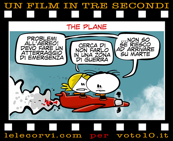 La vignetta di The Plane - Lele Corvi per Voto 10