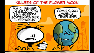 La vignetta di Killers of the Flower Moon - Un film in 3 secondi