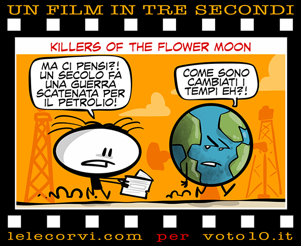 La vignetta di Killers of the Flower Moon - Lele Corvi per Voto 10