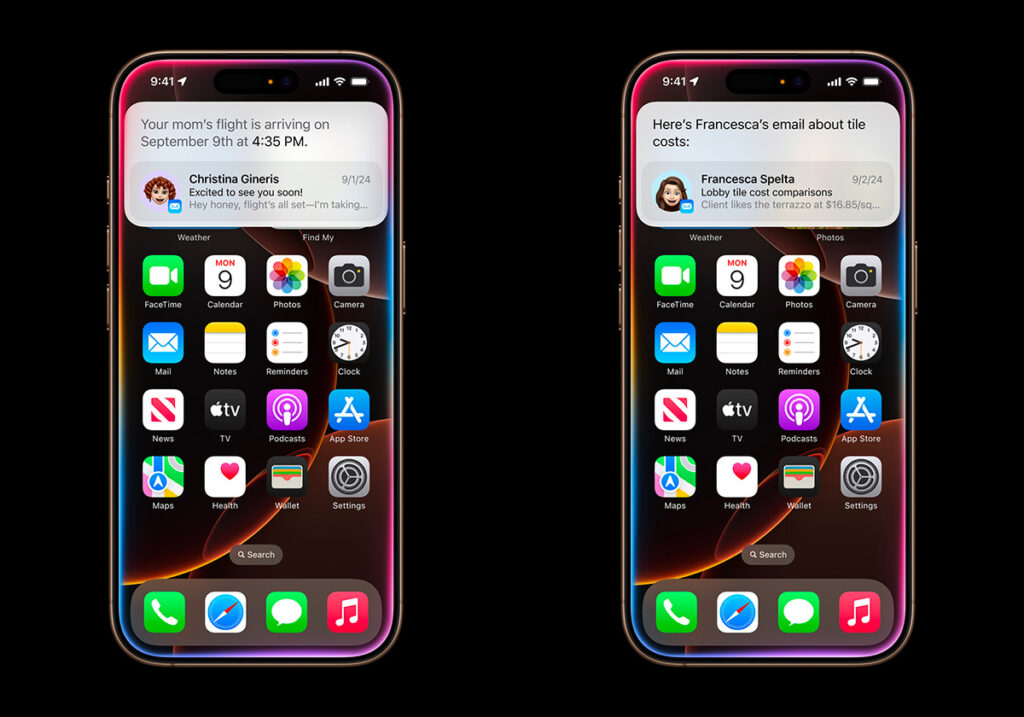 iPhone 16 Pro, Siri ha un nuovo design