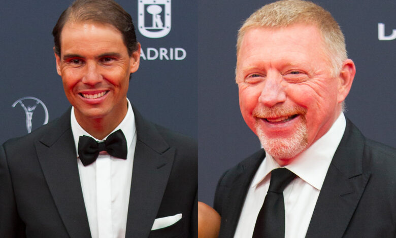 Boris Becker e Rafa Nadal