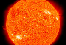 Il sole al picco del ciclo solare 25