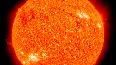 Il sole al picco del ciclo solare 25