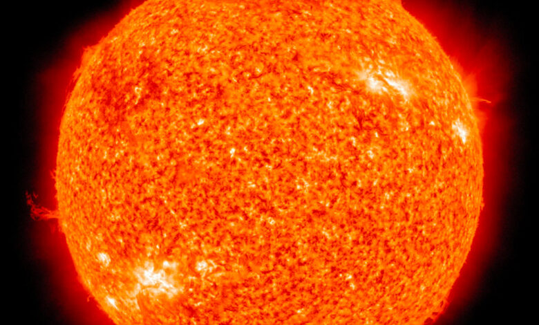 Il sole al picco del ciclo solare 25