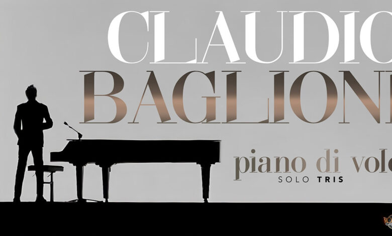 Claudio Baglioni annuncia il tour PIANO DI VOLO soloTRIS