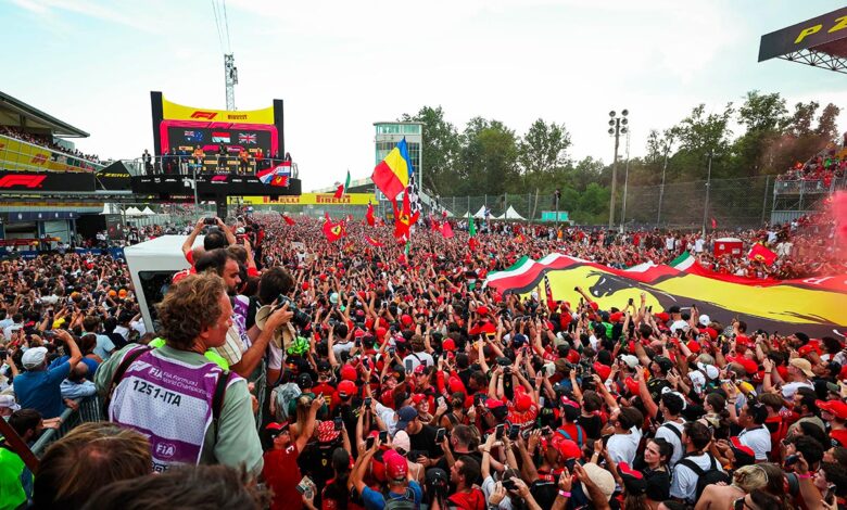 La Ferrari vince il Gran Premio d'Italia 2024 a Monza