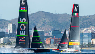 Luna Rossa e Ineos Britannia sul 4 a 4 dopo le regate del day 5