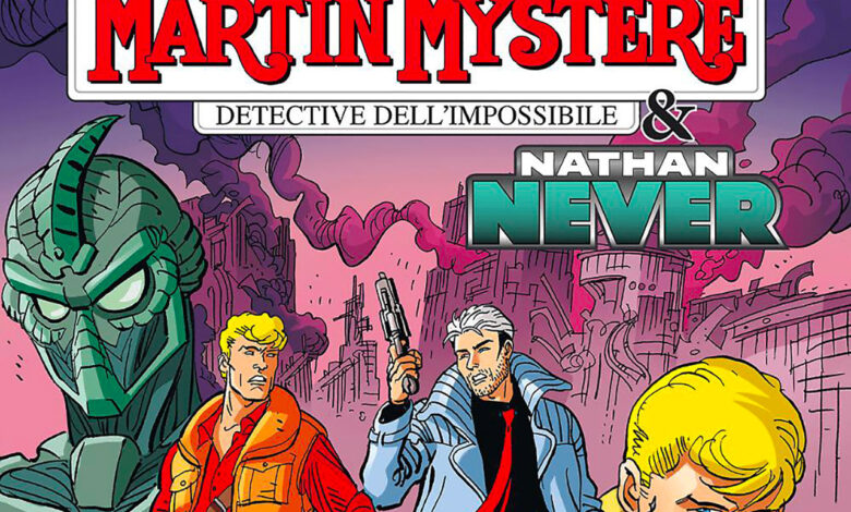 Martin Mystère e Nathan Never insieme