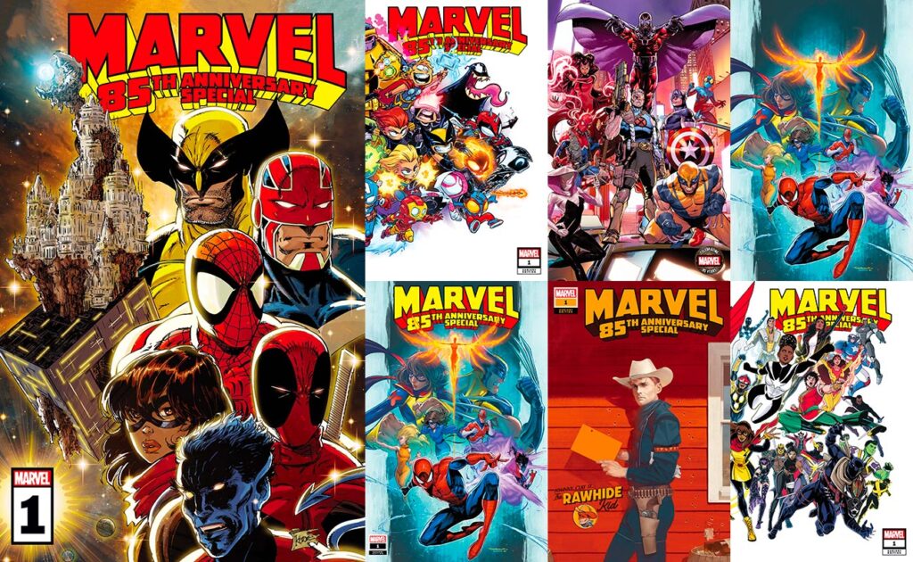 Marvel 85th Anniversary Special: le cover