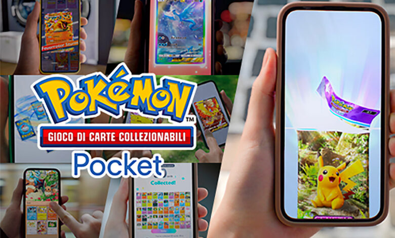 Le carte Pokemon arrivano sugli smartphone