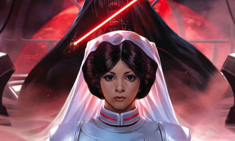 La principessa Leila in Star Wars: Darth Vader #50