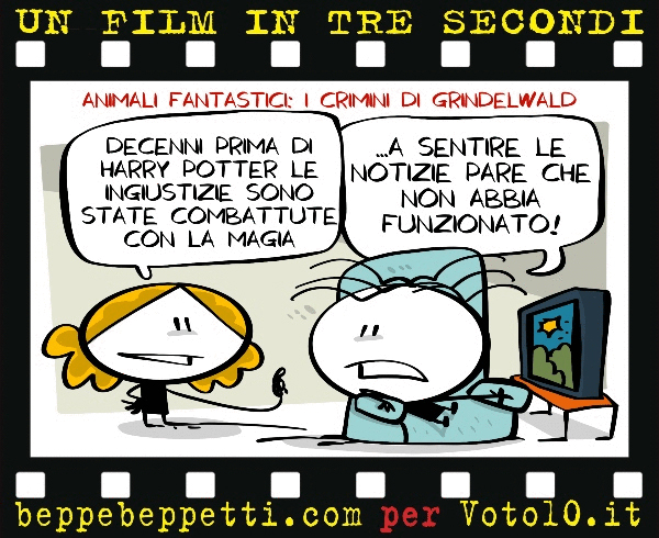 La vignetta di Animali fantastici: I crimini di Grindelwald