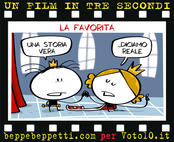 La vignetta di La favorita