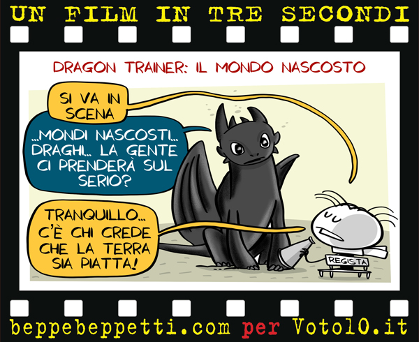 La vignetta di Dragon Trainer: Il mondo nascosto