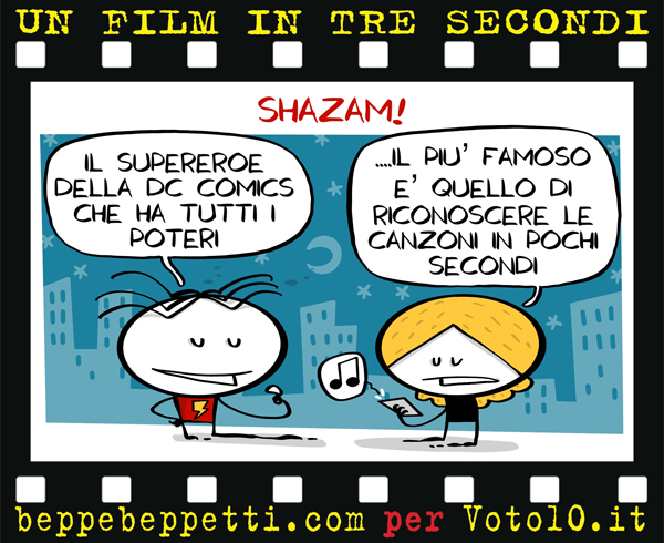 La vignetta di Shazam!