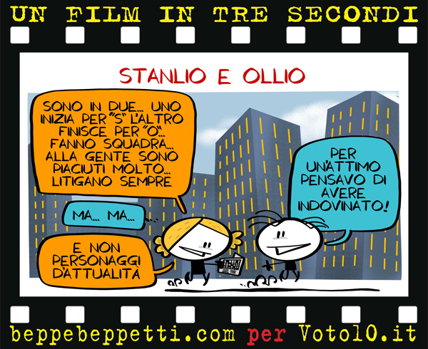 La vignetta di Stanlio e Ollio