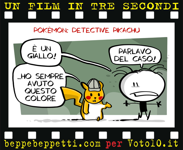 La vignetta di Pokémon: Detective Pikachu