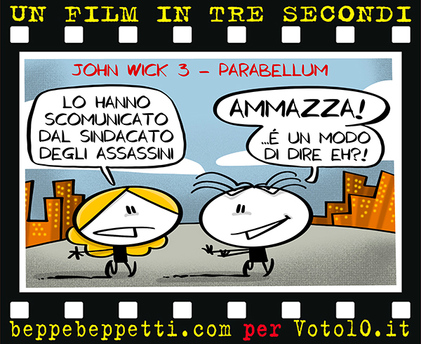 La vignetta di John Wick 3 - Parabellum