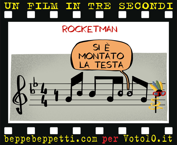 La vignetta di Rocketman