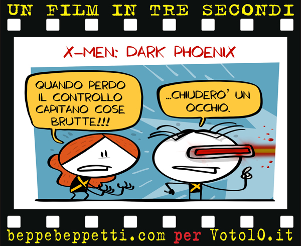 La vignetta di X-Men: Dark Phoenix