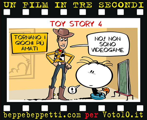 La vignetta di Toy Story 4