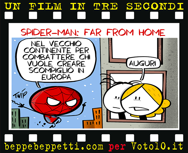 La vignetta di Spider-Man: Far from Home