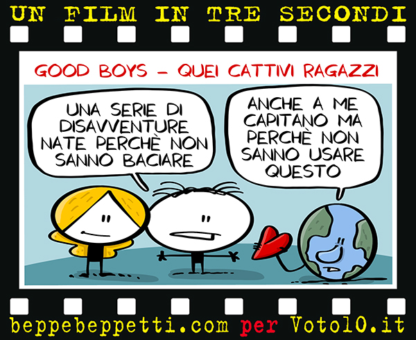 La vignetta di Good Boys - Quei cattivi ragazzi