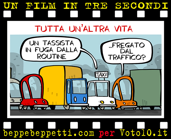 La vignetta di Tutta un'altra vita