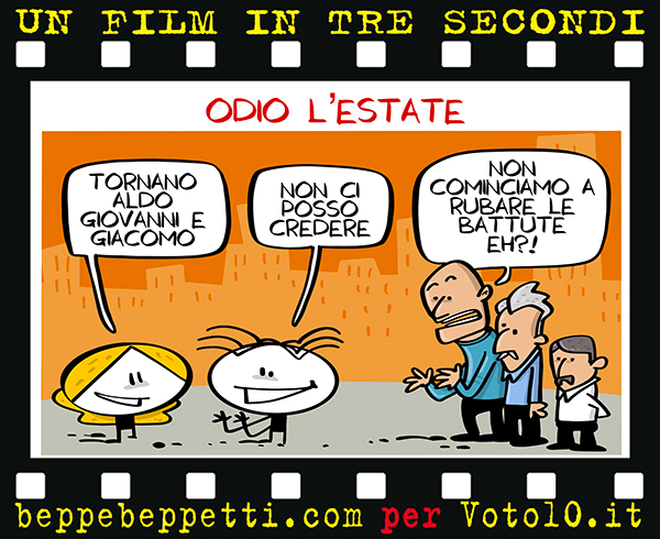 La vignetta di Odio l'estate