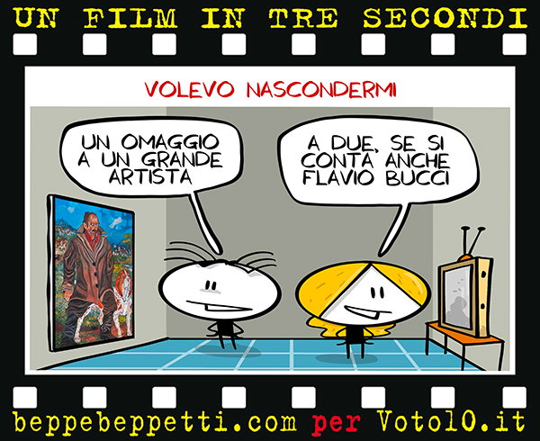 La vignetta di Volevo nascondermi