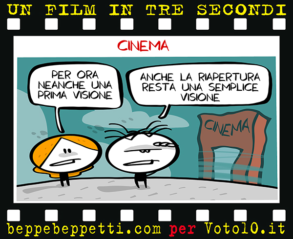 La vignetta di #iorestoacasa 2.0 - settimana 7 - Beppe Beppetti per Voto 10