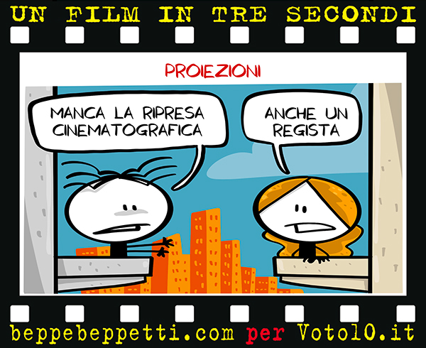 La vignetta di #iorestoacasa 2.0 - settimana 8 - La vignetta di Beppe Beppetti per Voto 10