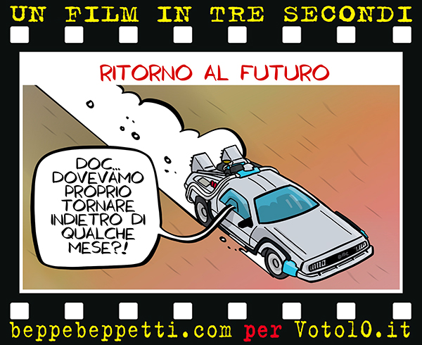 La vignetta dedicata alle nuove chiusure dei cinema