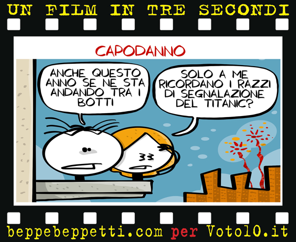 La vignetta di Capodanno - Beppe Beppetti per Voto 10