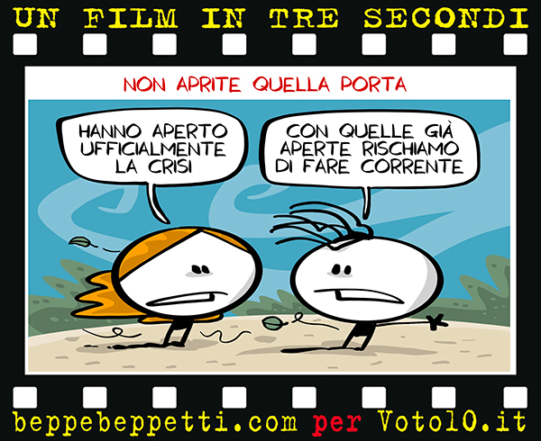 La vignetta sulla Crisi di Governo - Beppe Beppetti per Voto 10