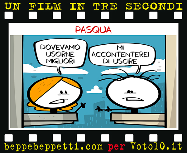 La vignetta di Pasqua - Beppe Beppetti per Voto 10