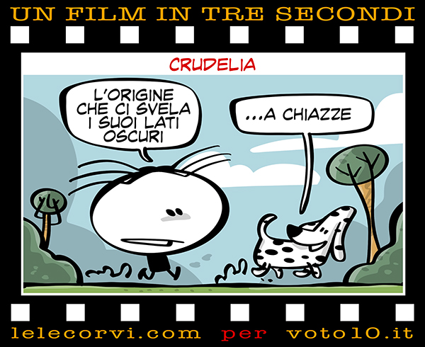 La vignetta di Crudelia - Lele Corvi per Voto 10