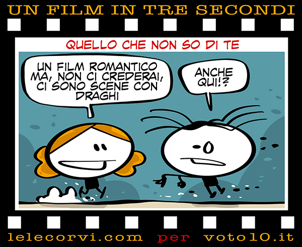 La vignetta di Quello che non so di te - Lele Corvi per Voto 10