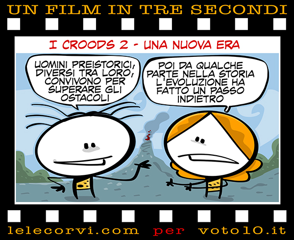 La vignetta de I Croods 2 - Una nuova era - Lele Corvi per Voto 10