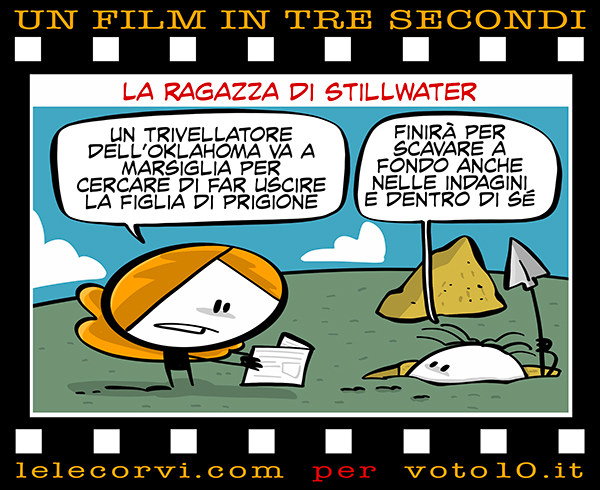 La vignetta di La ragazza di Stillwater - Lele Corvi per Voto 10