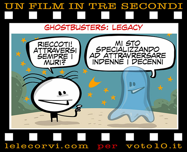 La vignetta di Ghostbusters: Legacy - Lele Corvi per Voto 10