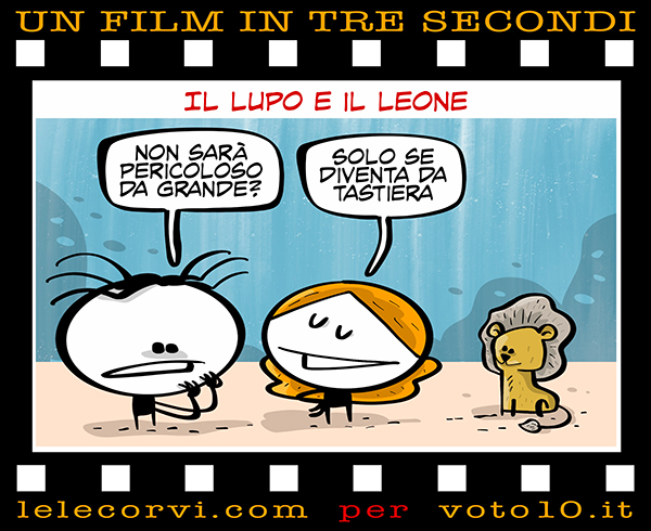 La vignetta di Il Lupo e il Leone - Lele Corvi per Voto 10