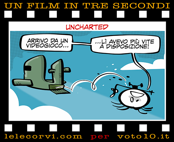 La vignetta di Uncharted - Lele Corvi per Voto 10